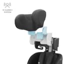 Kinderkraft I-360 2 PRO Seggiolino auto 0-36 kg, I-SIZE 40-150 cm, Seggiolino 360 girevole, con Isofix Base, Reclinabile Posizione sdraiata, Poggiatesta regolabile, Gruppo 0 1 2 3, Nero - 9