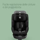 Maxi-Cosi Mica 360 S Comfort, Tessuti Traspiranti, Seggiolino Auto Girevole 360, 0-4 Anni (40-105 cm), Rotazione FlexiSpin, 5 Posizioni Reclinate, Protezione G-CELL, Ganci per Cinture, Authentic Black - 8