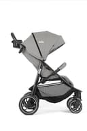 Sillas de paseo marca Joie. Modelo Buggy & Sportwagen Litetrax Pro bis 22 kg belastbar mit Schieber-Ablagefach & Regenschutz - Pebble - 3