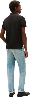 Tommy Hilfiger Herren Poloshirt Kurzarm 1985 Slim Fit, Schwarz (Black), XXL - 2