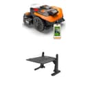 Worx Landroid Vision Cloud WR312E 2WD Robot Tagliaerba con Garage, Senza Filo Perimetrale per 1200 m², (Evitamento Ostacoli AI, Navigazione VSLAM + RTK Cloud, Mappatura Automatica, Controllo App) - 1