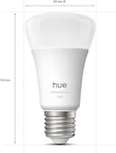Philips Hue-Bundle – 2 x weiße und farbige Ambiance 1100 A60 E27 Smart-Glühbirnen | Dimmbare LED, 16 Millionen Farben, App- und Sprachsteuerung, funktioniert mit Alexa, Google Home und Apple HomeKit - 3