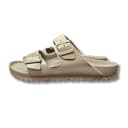 Birkenstock Arizona EVA 1030447 Gray Taupe ciabatte uomo fibbie Gomma 43 - 5