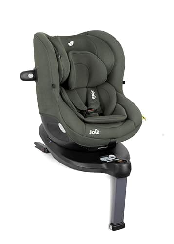 Joie i-Spin™ 360 seggiolino auto R129 i-Size, ISOFIX, rotazione a 360°, protezione dagli impatti laterali – dalla nascita ai 4 anni (40–105 cm), thyme