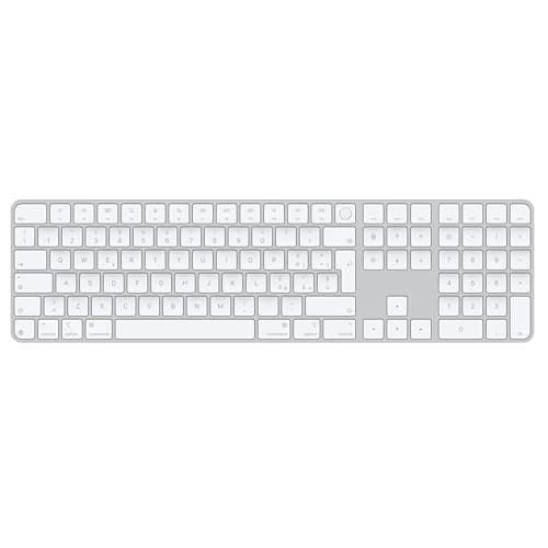 Apple Magic Keyboard con Touch ID e tastierino numerico per Mac con chip Apple - Italiano - Tasti bianchi ​​​​​​​