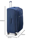 DELSEY PARIS Helium DLX Softside Expandable Luggage with Spinner Wheels, Navy Blue, Carry on 20 Inch, Helium DLX Softside Expandable Luggage with Spinner Wheels - 10