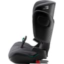 Britax Römer Silla de coche KIDFIX 2 Z-LINE, para niños de 100-150 cm (i-Size) con y sin ISOFIX, 3,5-12 años, Midnight Grey - 3