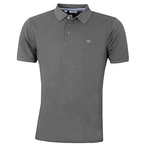 Calvin Klein Mens Campus Polo Shirt - Slate - M