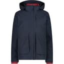 CMP Giacca multifunzionale 3 in 1 da donna con strato interno staccabile in piumino sintetico, 35Z1456D (IT, Testo, M, Regular, Regular, Titanio) - 1