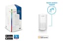 Bosch Smart Home Sensor de movimiento con funcionamiento mediante aplicación, compatible con HomeKit de Apple - 5