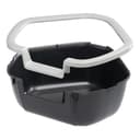 Ferplast Arenero para Gatos, Inodoro Abierto para Gatos, con Bordes Altos y Entrada Baja, 57,5 x 51,5 x H 22 cm, Arenero de Esquina Dama, Negro - 6