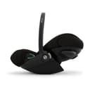 CYBEX Gold Babyschale Cloud G i-Size Comfort, Inkl. Neugeboreneneinlage, Ab Geburt bis ca. 24 Monate, Für Kinder ab 40 cm bis 87 cm, Max. 13 kg, Magic Black - 8