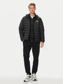 EA7 Emporio Armani Giubbotto Piumino Uomo Down Jacket 8NPB24PNGPZ 8058997870726 - Nero Nero Argento 1200 - 3