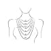 Mieoyue 925 Silver Women's Necklace without Pendant, Silver Chain 40 45 50 55 60 cm Silver Jewellery, Silver, No Gemstone - 5