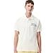 Lacoste Classic Fit Printed Polo Shirt White/Blue (UK, Alpha, S, Regular, Regular, White/Blue) - 3