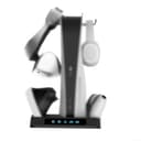 PS Portal Charging Dock Supporting Edge Controller with Low-Noise Fan and Minimalist Gaming Desk Integration - 6
