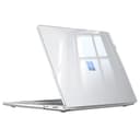 FINTIE Custodia Compatibile con 15 Pollici Microsoft Surface Laptop 7 2024 (Modello: 2037), Cover Leggera Sottile e Rigida Case, Trasparente Cristallo - 1