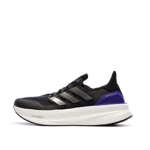 adidas Laufschuhe für Herren, Ultraboost 5, Schwarz/Blau, Schwarz , 46 2/3 EU