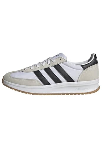 Adidas Uomo Run 70S 2.0 Shoes, Cloud White/Core Black/Grey One, 41 1/3 EU