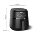Philips Airfryer Serie 2000 - Friggitrice ad aria da 4,2L, 1500W, Tecnologia RapidAir, Touchscreen digitale, 13 modalità, 9 funzioni preimpostate, Fino al 90% di grassi in meno, Nero (NA229/00) - 7