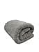 Wool & Home Merino Wool Blanket 140 x 200 cm - Cuddly Blanket Made of 100% Merino Wool, Plain Grey - Weight 500 g/m² - Breathable and Durable - 6
