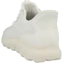 GEOX D557MA Spherica Plus Sneakers Donna in Mesh Bianco Bianco, 40 - 6