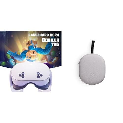 Meta Quest 3S 128 GB - Gorilla Tag Cardboard + Estuche Compacto
