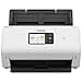 Brother ADS-4500W Flexible Document Scanner with USB, LAN and Wi-Fi, Duplex Scan, Touchscreen, ADS4500WRE1, White - 1