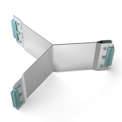 Philips Airfryer 3 Piece Set for Airfryer Accessories. Prepare multiple dishes at the same time. Fits Philips Airfryer 8.3L (HD9876). HomeID App. Dishwasher safe (HD9916/00), Black_teflon Coating