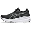 ASICS Women's Gel-Kayano 31 Running Shoes, Black/Pure Silver, 3 UK - 1