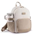 LOVEVOOK Rucksack Damen Klein, 11 Zoll Elegant Cityrucksack Kleiner mit großem Fach für Trinkflaschen, Mini Casual Daypack Backpack Women Modern Wasserdicht für Reisen Schule Arbeit Teenager Kinder - 1