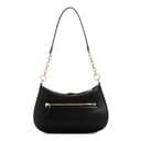 GUESS Carrie Umhängetasche, Schwarz, Einheitsgröße, Carrie Top Zip Shoulder Bag - 4