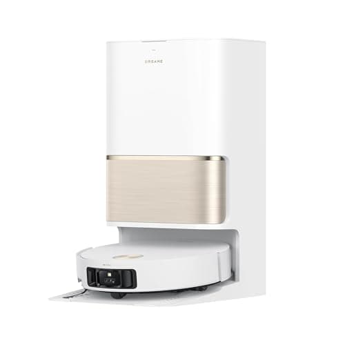 DREAME L50 Pro Ultra Robot Aspirapolvere Lavapavimenti, Auto-svuotamento e Pulizia dei Moci, Rilevamento ostacoli, Navigazione a 360°, Aspirazione da 19.500 Pa, Doppia spazzola Antigroviglio