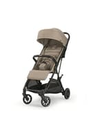 Inglesina NOW Silla de Paseo Compacta Ligera 7,2 kg, Cierre Automático One Touch, Respaldo Reclinable 170°, Capota UPF 50+, desde el Nacimiento hasta 22 kg, Shot Beige - 1