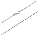 Collana in Argento 925 a Maglia Veneziana Sottile, Made in Italy (45) - 1