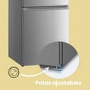 Comfee' RCB359IX2 Frigorífico combinado, 262L, Gran capacidad, Low frost, Altura 177,3 cm, Bajo nivel de ruido 39 dB, Luz LED, Temperatura regulable, Acero inoxidable - 2