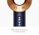 Dyson Supersonic™ Hair Dryer - Straight+Wavy (Prussian Blue/Rich Copper) - 4
