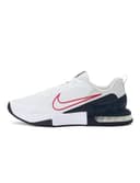 Nike Air Max Alpha Trainer 6 Mens Workout Shoe FQ1833, White University Red Neutral Grey, 8.5 UK - 1