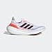 adidas Mens Ultraboost 23 Shoes, White/Black/Solar Red, 11 - 3