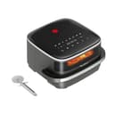 Moulinex Freidora de Aire Easy Fry XL Surface, 2200 W, Doble Resistencia, Cocción Uniforme, Cesta Ancha, 10 Programas Automáticos, Diseño Compacto, Ventana de Visualización, Accesorio Pizza, AL40OM - 1