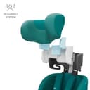 Kinderkraft I-360 2 PRO Seggiolino auto 0-36 kg, I-SIZE 40-150 cm, Seggiolino 360 girevole, con Isofix Base, Reclinabile Posizione sdraiata, Poggiatesta regolabile, Gruppo 0 1 2 3, Verde - 7