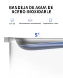 PETKIT EVERSWEET MAX Fuente para Gatos Sin Cable, con Sensor de Movimiento, Control de App, con 5000mAh Batería Recargable, 3L Bebedero Gatos Automático, Bandeja de Acero Inoxidable - 7