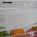 Corbero - Frigorífico Combi | CCH18024X | No Frost | 253L | 181 cm | Luz LED | Cajón Crisper | Estantes de Cristal | Inox - 5