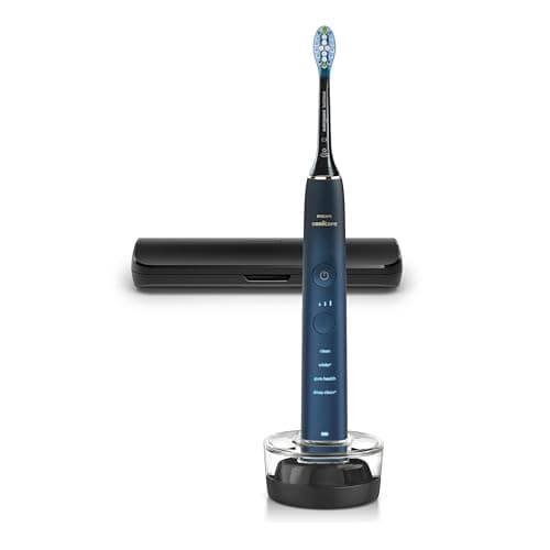 Philips Sonicare DiamondClean HX9911/88 spazzolino elettrico Adulto Spazzolino elettrico sonico Nero, Blu
