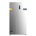 Cecotec Frigorífico Americano Side By Side 562L Bolero CoolMarket SBS 562 Inox E. 177X91.2cm, Compresor Inverter Plus, Bajo Consumo, No Frost, Multiairflow, Fast Cooling, Inox - 1