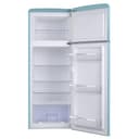 Amica KGC 15632 T Retro Kühl-/Gefrierkombination / Ice Blue (Türkis) / 144cm (H) x 55cm (B) x 62cm (T) / Retro-Design / Kühlschrank mit Gefrierfach - 7