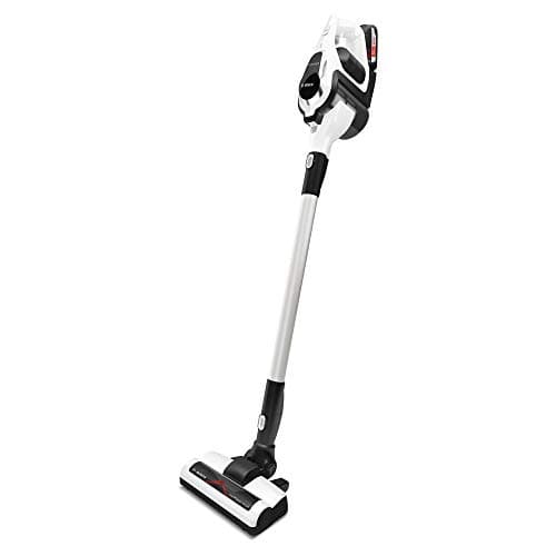 Bosch BCS122GB Unlimited Serie | 8 - Rechargeable Cordless and Lightweight Vacuum Cleaner for Multiple Surfaces with Two Interchangeable Power For All Battery Packs and Quick Charger,White