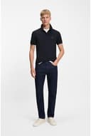 BOSS Mens Passenger Stretch-Cotton Slim-fit Polo Shirt with Logo Patch - 2