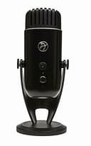 Arozzi Colonna Professional USB Condenser Microphone for PC, Mac, Gaming, Recording, Streaming, Podcasting on PC, Desktop Mic with Multi Pick-up Patterns - Black - 1