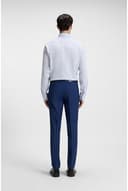 HUGO Mens Kason Easy-Iron Slim-fit Shirt in Cotton Twill - 4